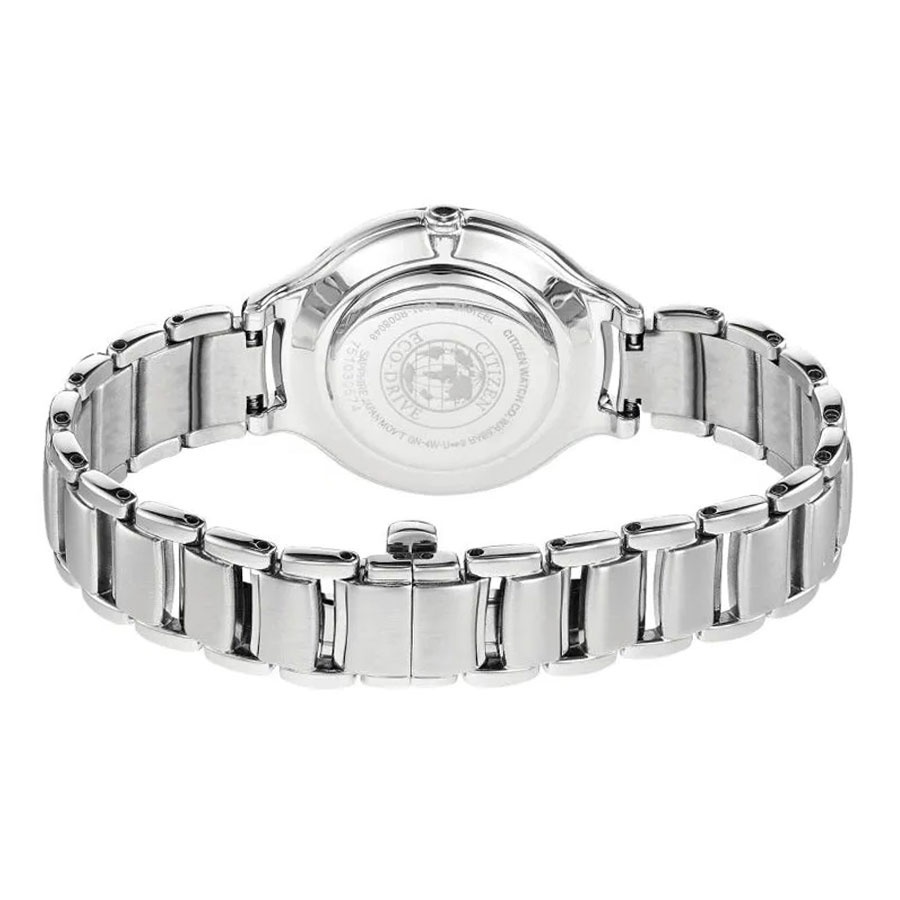 Đồng Hồ Nữ Citizen Dây Thép Không Gỉ EM0550-83N - Mặt Xà Cừ
