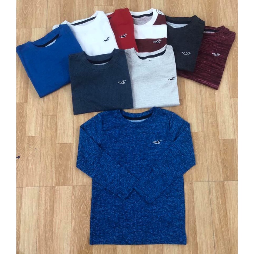 Áo #Hollister dài tay cho bé trai dòng size đại