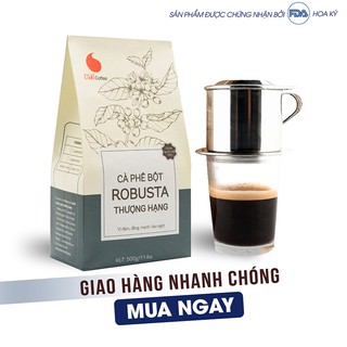 Cafe Thượng hạng Light Coffee vị đậm, đắng mạnh, hậu ngọt Gói 500g
