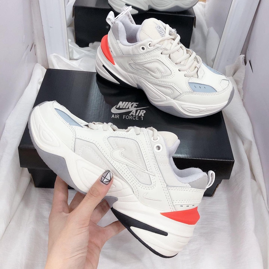 GIÀY THỂ THAO CAO CẤP M2K GÓT CAM , M2K GÓT XÁM , M2K GÓT ĐEN, M2K CÁC MẦU CƠ BẢN SIÊU NHẸ ÊM BỀN ĐẸP