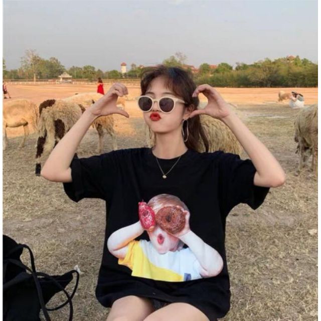 Kính râm mắt tròn form nhỏ cho nữ dễ thương kiểu dáng dễ đeo | BigBuy360 - bigbuy360.vn