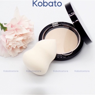 Bông mút trang điểm tán kem nền hình hồ lô kèm túi zip BTM043