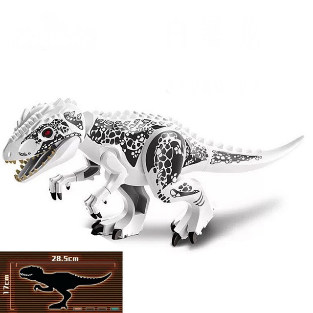 Mô hình khủng long lắp ráp siêu khủng long bạo chúa Indominus REX jurassic world - Đồ chơi Lắp ghép Xếp hình Minifigures