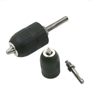 Bộ chuyển đầu măng ranh 13mm cho máy khoan bê tông ( đầu cao su kẹp mũi khoan từ 1,5 đến 13mm)