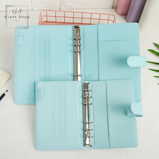 Classic Loose Leaf Ring Binder Notebook Planner Diary Notebook Cover PU Leather Cover