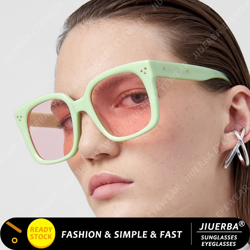 Kính Mát Gọng Vuông Phong Cách Hàn Quốc Cho Nữ