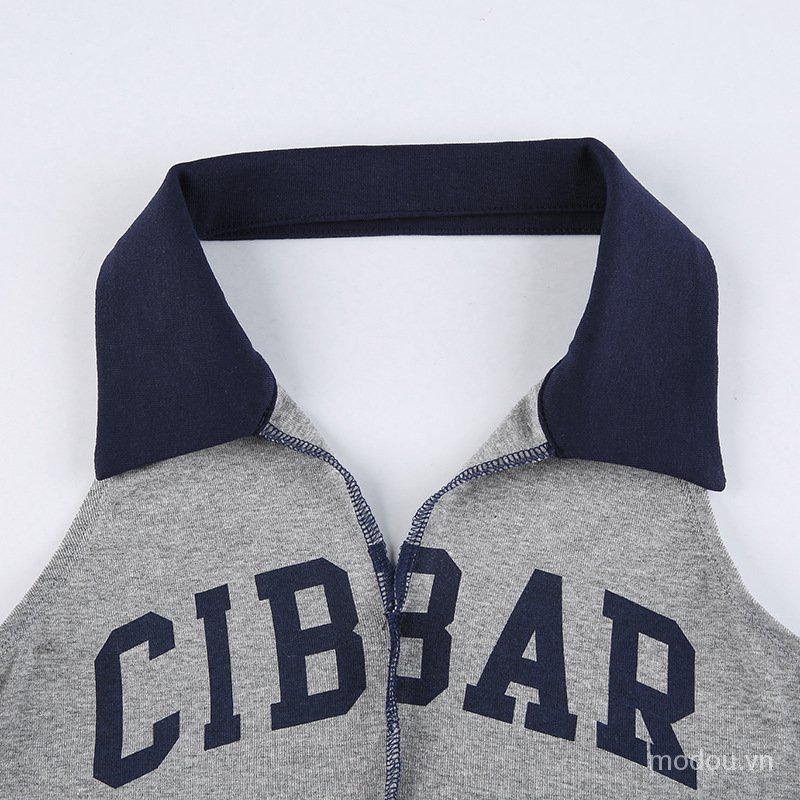 Áo Croptop Cổ Yếm In Chữ Thời Trang Cho Nữ | BigBuy360 - bigbuy360.vn