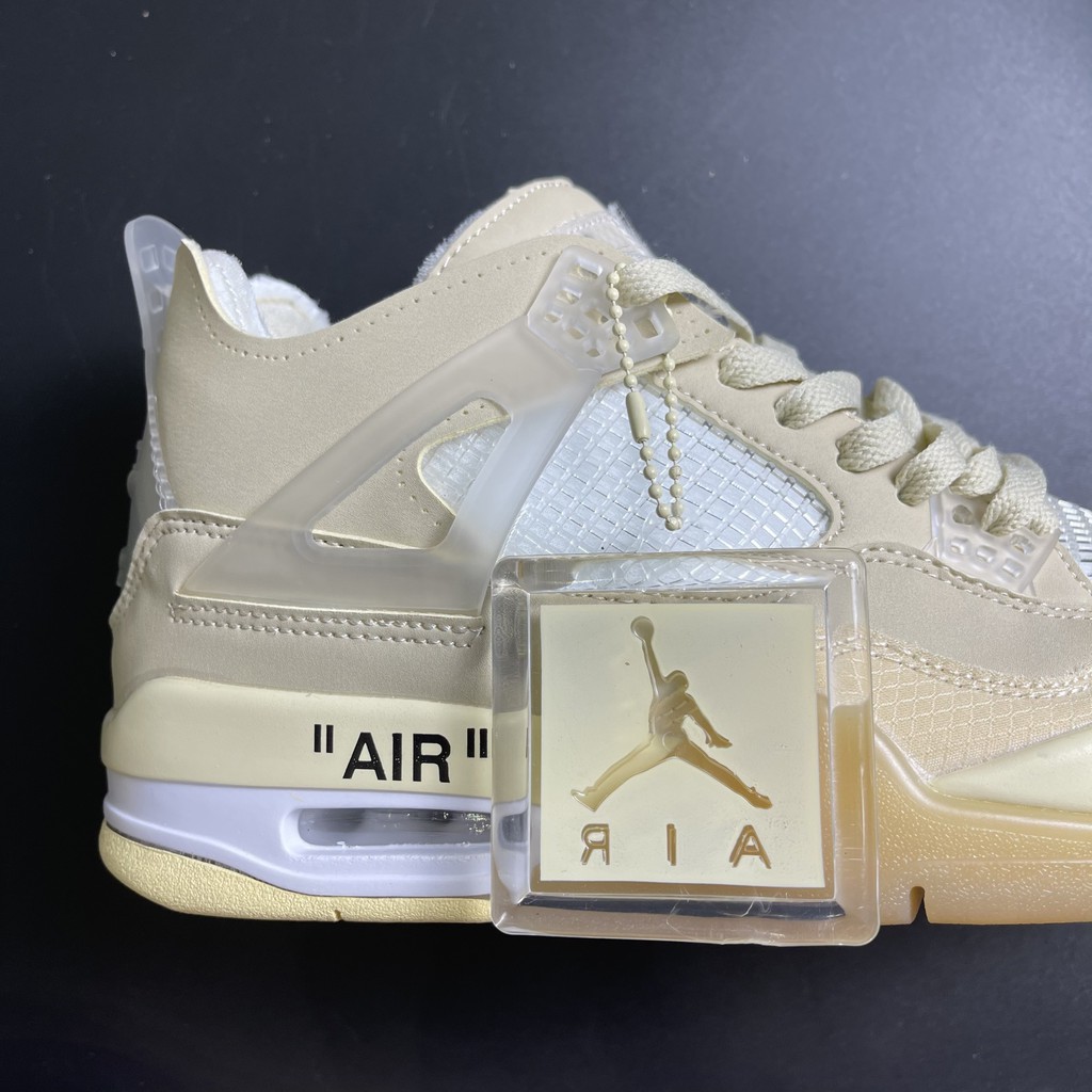 Giày Sneaker Jordan 4 OffWhite Full Box Full Phụ Kiện Giày Thể Thao Nam Nữ