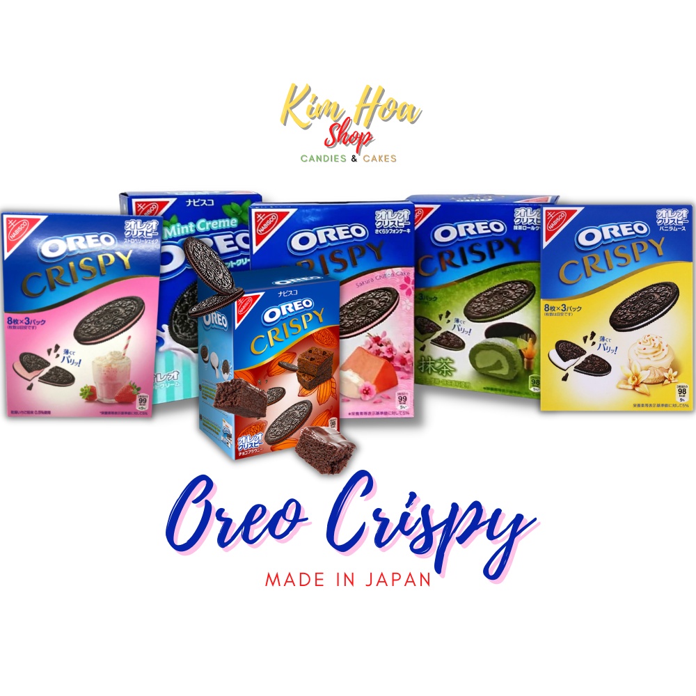 Oreo Crispy Nhật Bản với các hương vị độc đáo đến từ đất nước mặt trời mọc - MADE IN JAPAN