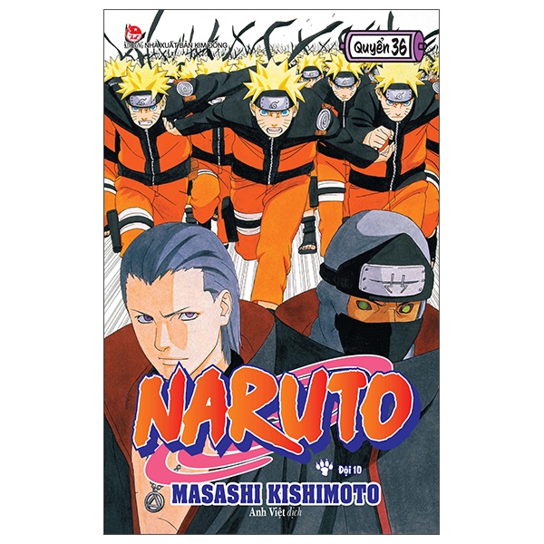 Sách Naruto - Tập 36: Đội 10 (Tái Bản 2022)