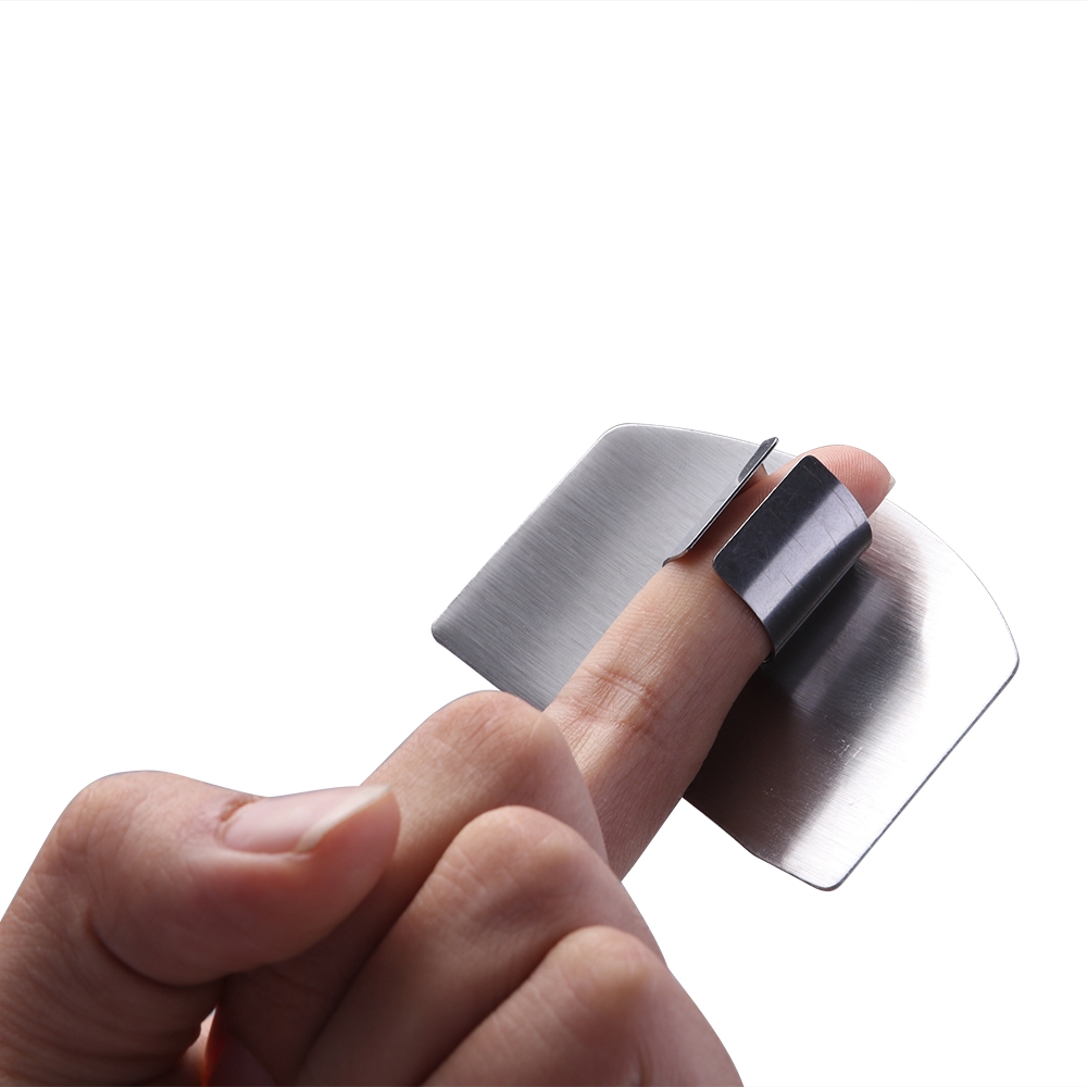 Finger Guard Protection Finger Chop Safe Slice Stainless Steel Kitchen Hand Protector Knife Slice Cutting Finger Protect