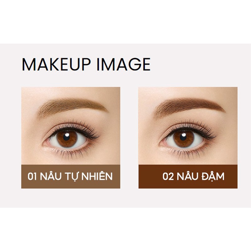 Bút Xăm Chân Mày Kissme Heavy Rotation Tint Liquid Eyebrow 0.4ml