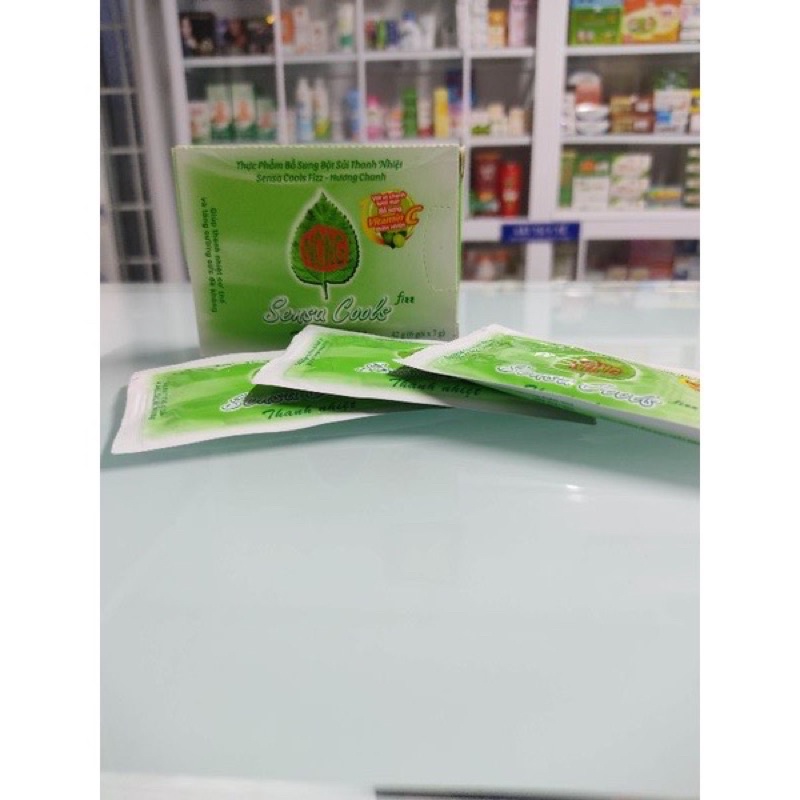 Bột sủi thanh nhiệt Sensa cool