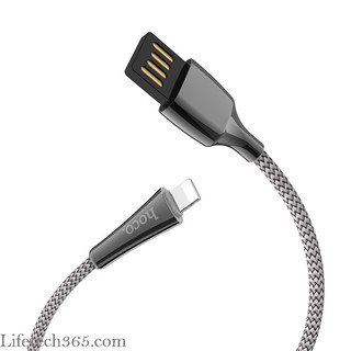 Hoco U41 – Cáp sạc lightning bọc dù có đèn led báo sạc