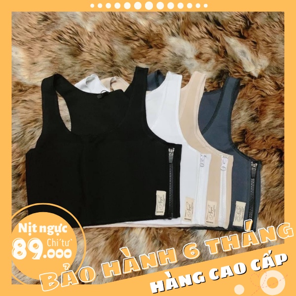 Áo Nịt Ngực Cao Cấp Dây Kéo Dành Cho TomBoy SB Trans