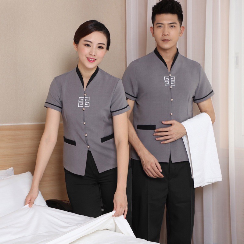 Đồng phục nhân viên cho khách sạn (may mẫu theo yêu cầu)