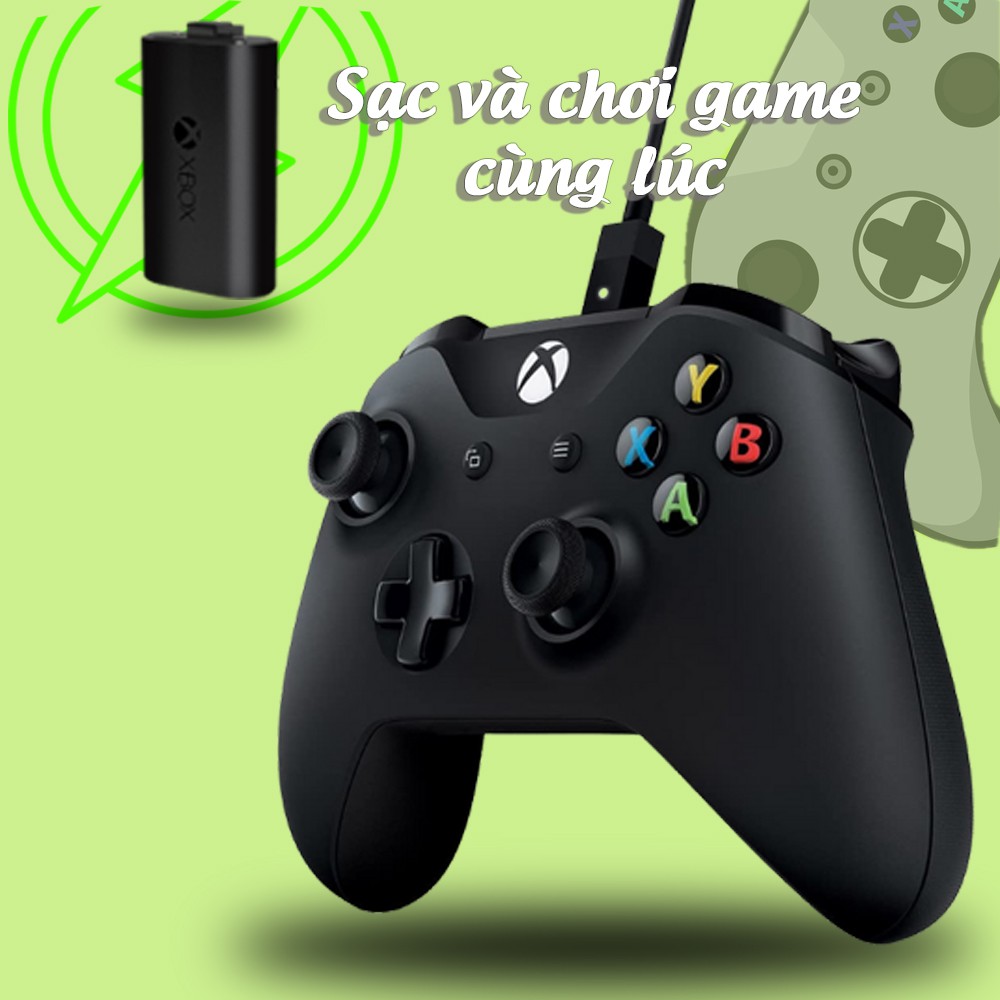 Pin sạc cho Tay Cầm Xbox One, Xbox One S, Xbox Series X, pin sạc xbox chính hãng Microsoft Xbox