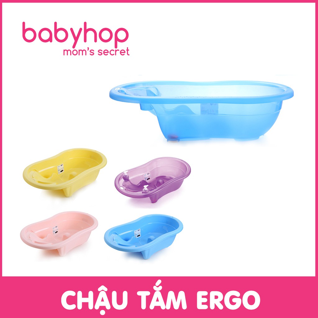 Chậu tắm cho bé Ergo của babyhop