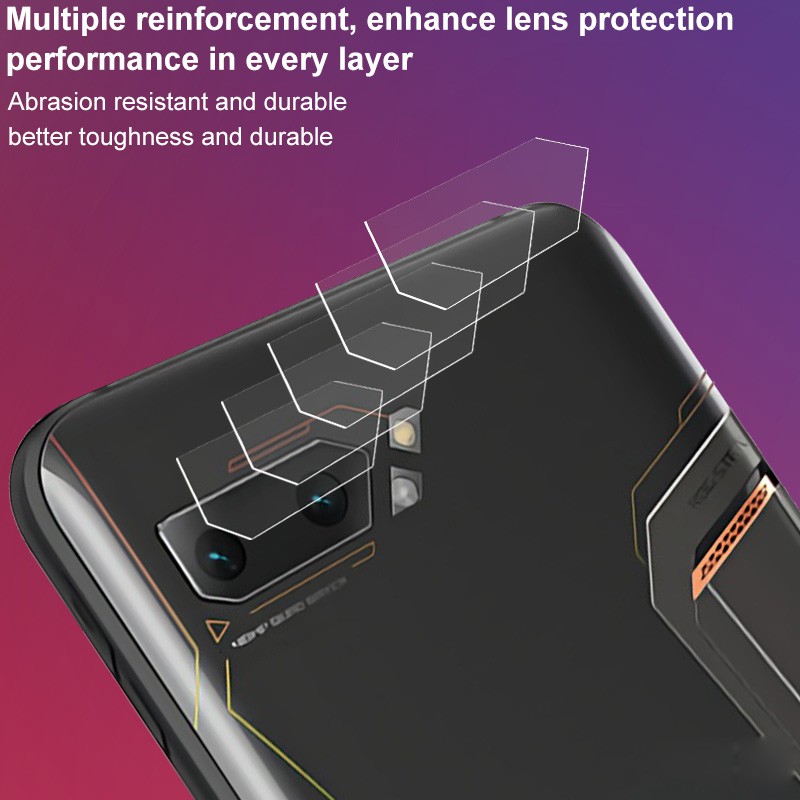 3 in 1 (HD Screen Protector+Camera Lens Protector+Airbags Phone Case) For Asus ROG Phone 2 II ZS660KL | BigBuy360 - bigbuy360.vn