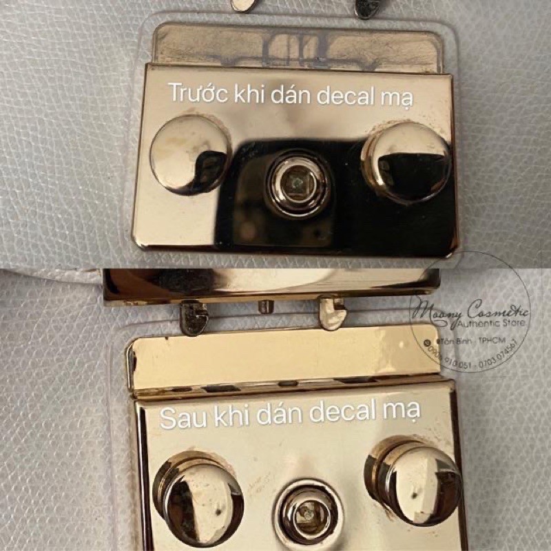 Miếng dán khoá túi Furla