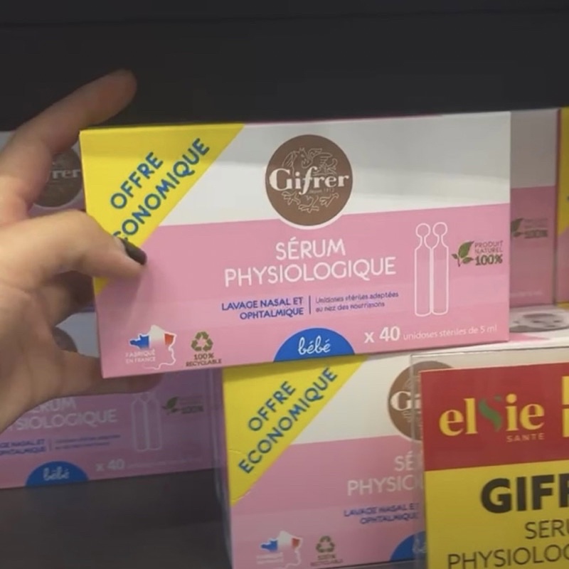 Nước Muối Sinh Lí Gifrer - Pháp