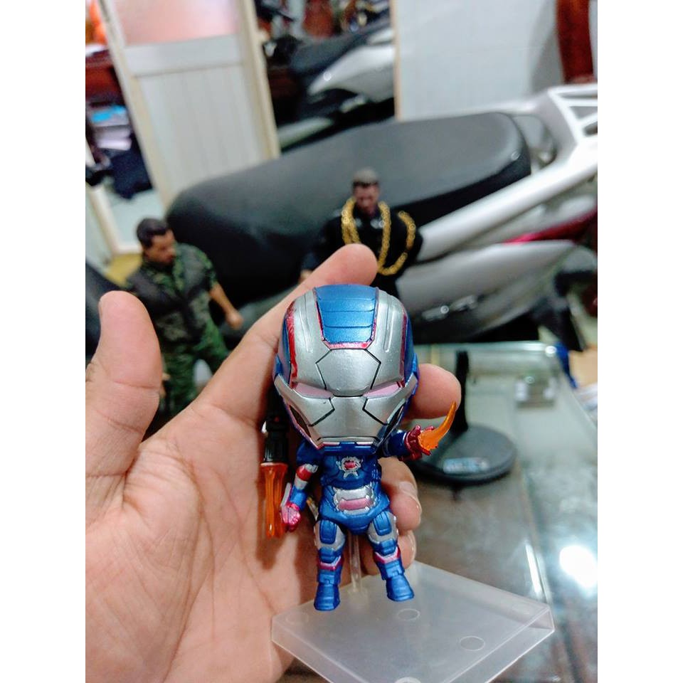 [Xã hàng] 3 con iron man patriot cosbaby bộ 3 con.