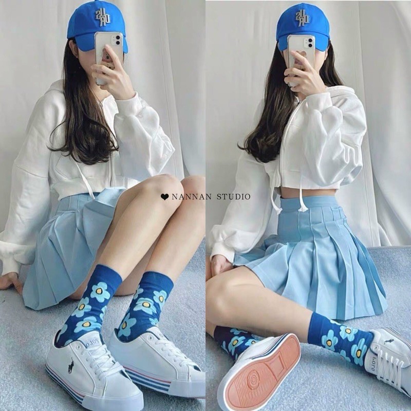XẢ KHO 3 NGÀY CHÂN VÁY TENNIS TRƠN ĐỦ MÀU CÓ QUẦN BẢO HỘ XỊN