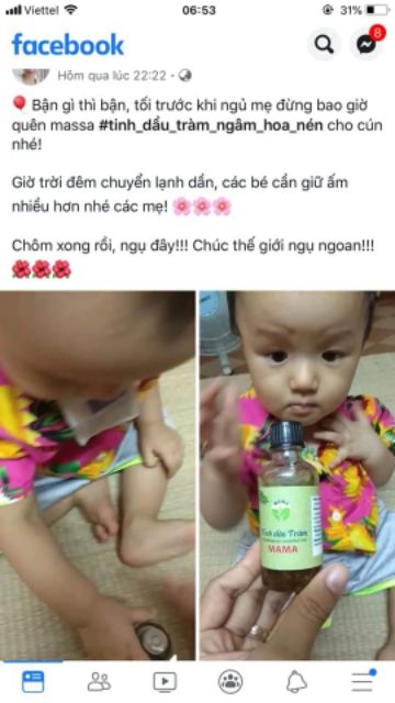 Tinh Dầu Tràm Hoa Nén 100ml