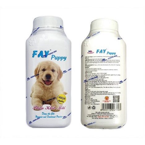 Phấn Thơm Khử Mùi Cho Chó Fay Puppy - 120g