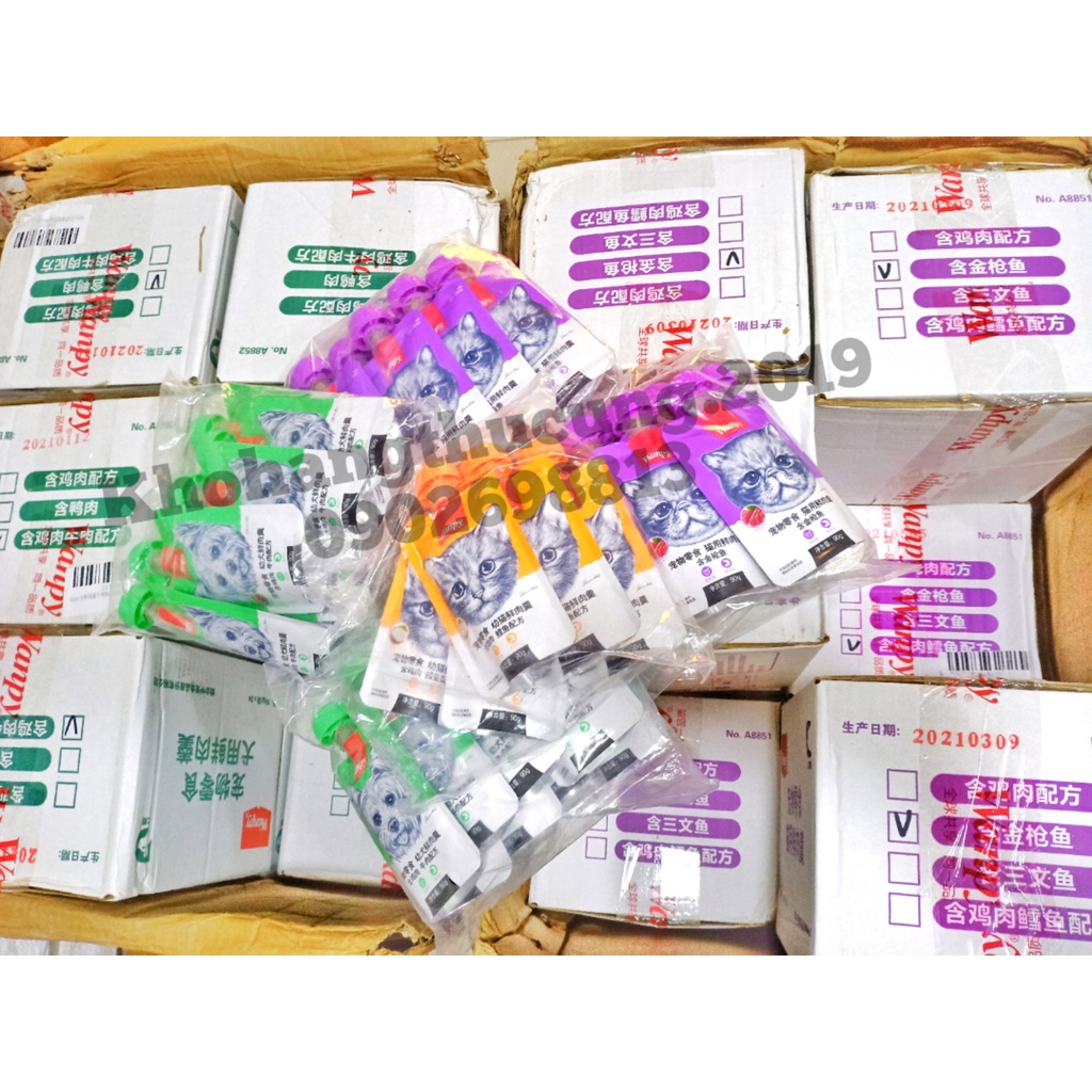 SÚP THƯỞNG WANPY NẮP VẶN 90G CHO CHÓ