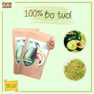 100gr Bột Bơ Đắp Mặt Dưỡng Da Farm Nguyên Chất 100%