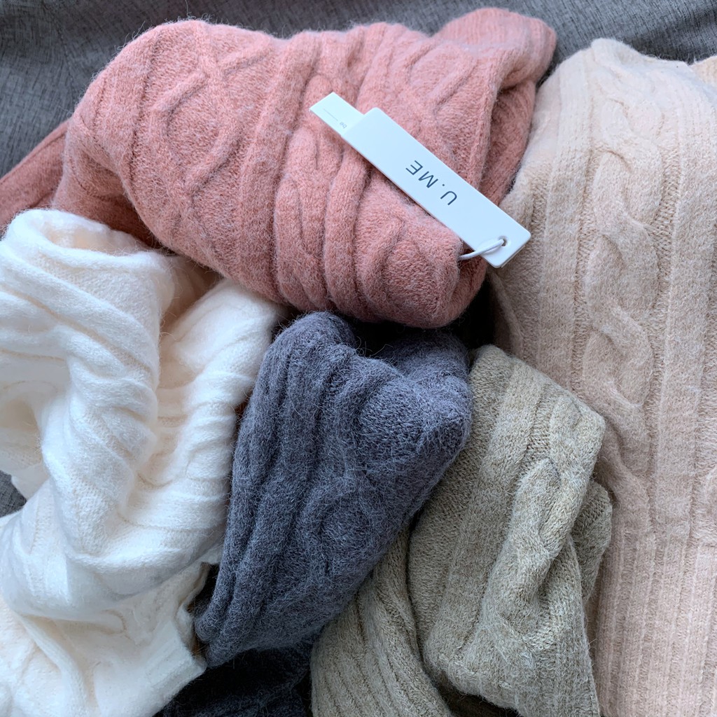 (ORDER) Áo len vest gile nữ vặn thừng mềm mịn dày dặn ấm áp vintage Hàn Quốc | WebRaoVat - webraovat.net.vn