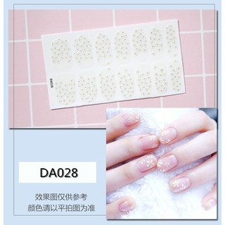 Miếng dán móng tay 3D Sticker dán móng siêu đẹp MT1