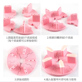 Đế Gắn Móng Giả Tập Vẽ Móng