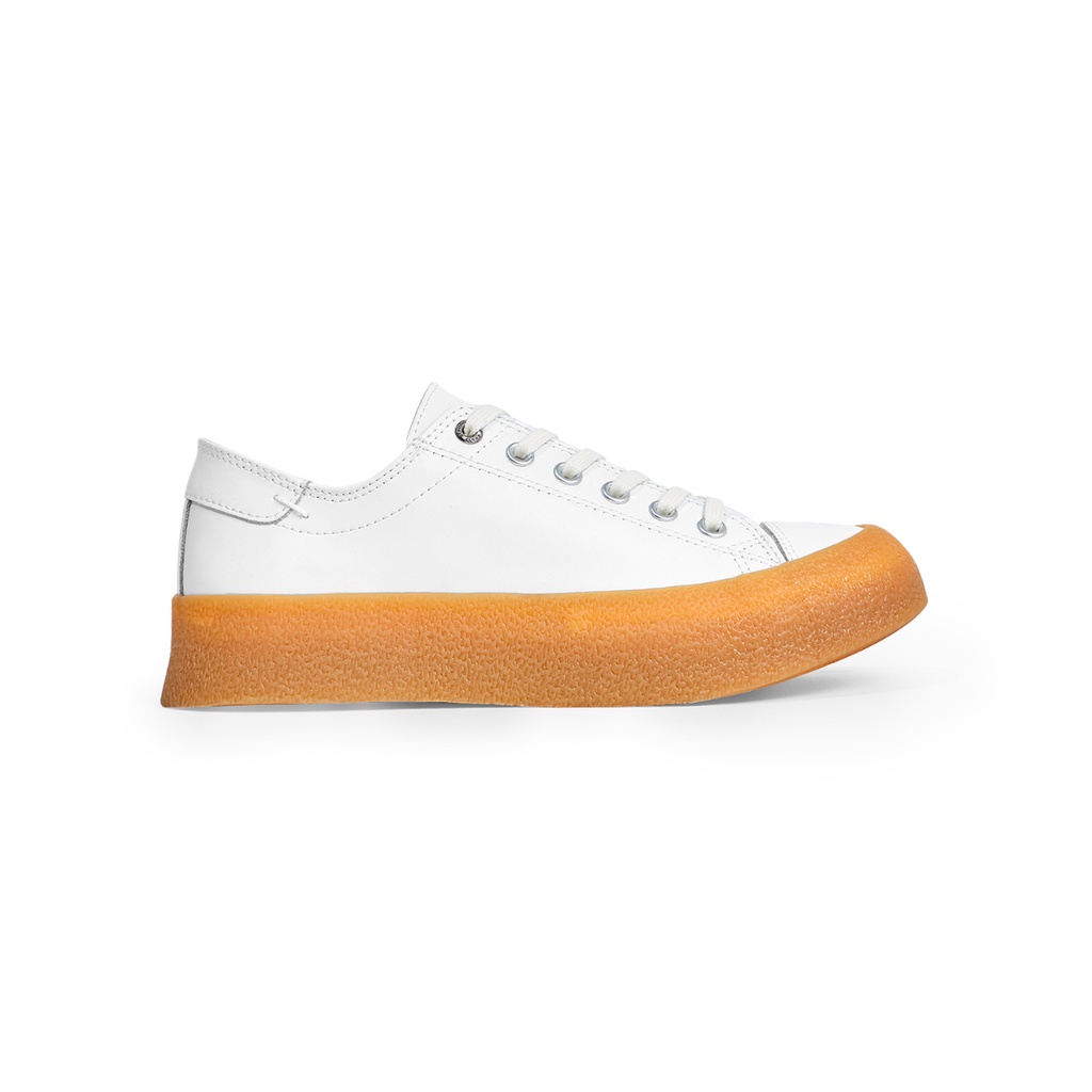 Giày thể thao sneaker hiệu EPT - DIVE LE (White/Gum) - Màu Trắng Đế Màu Vàng nam nữ [chính hãng]