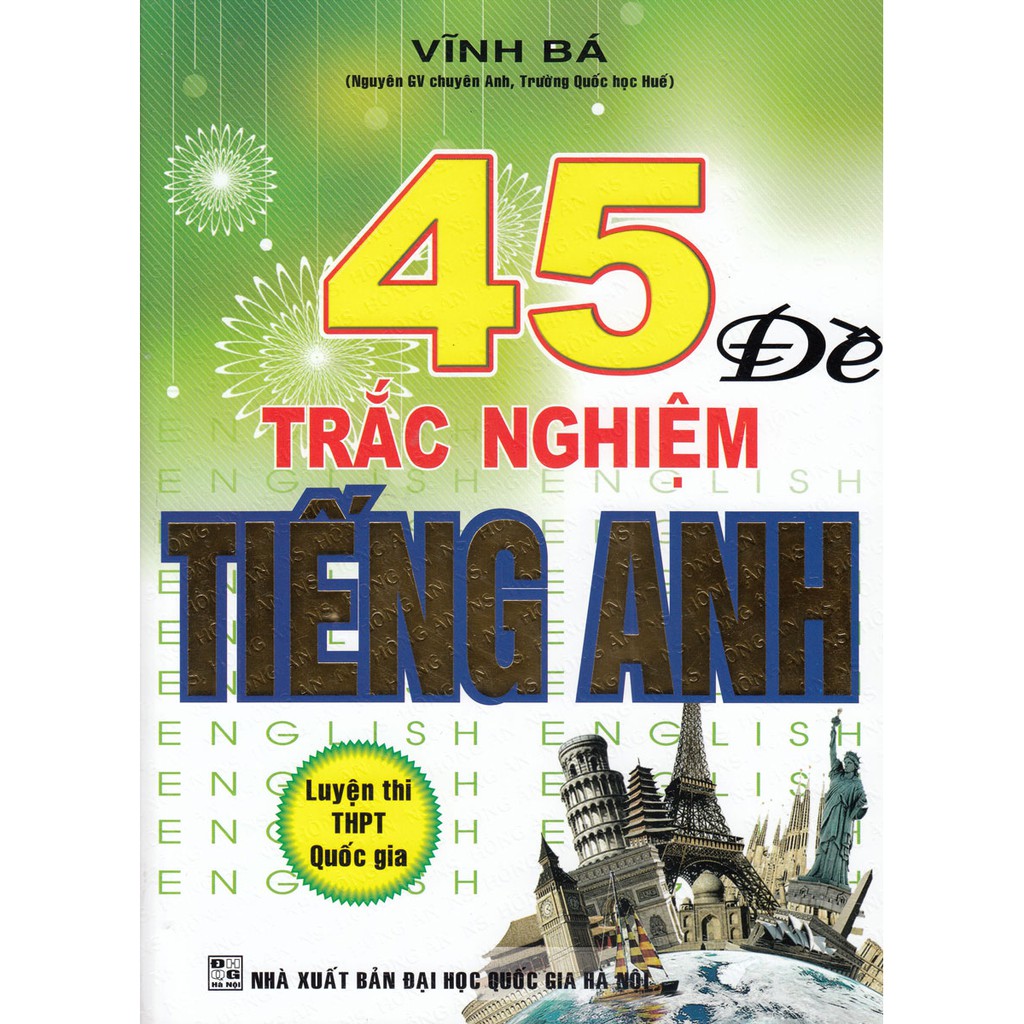 SÁCH - 45 đề trắc nghiệm tiếng anh