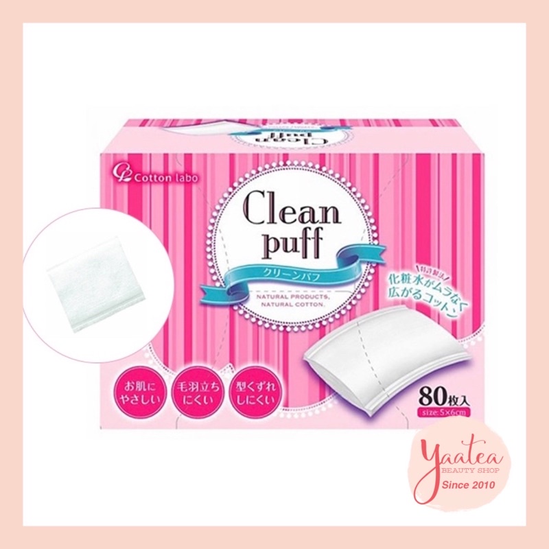 Bông tẩy trang Cotton Clean Buff 80 miếng