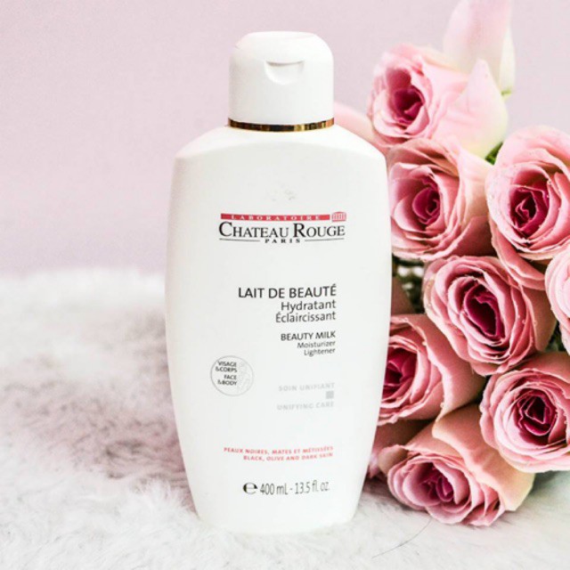 Dưỡng thể kích trắng da Chateau Rouge Paris Lait De Beaute của Pháp