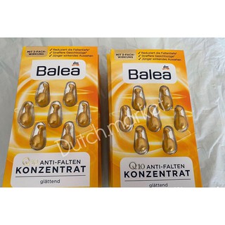 Viên nang Balea Q10 Anti Falten Konzentrat giảm mờ nếp nhăn, 7 Viên