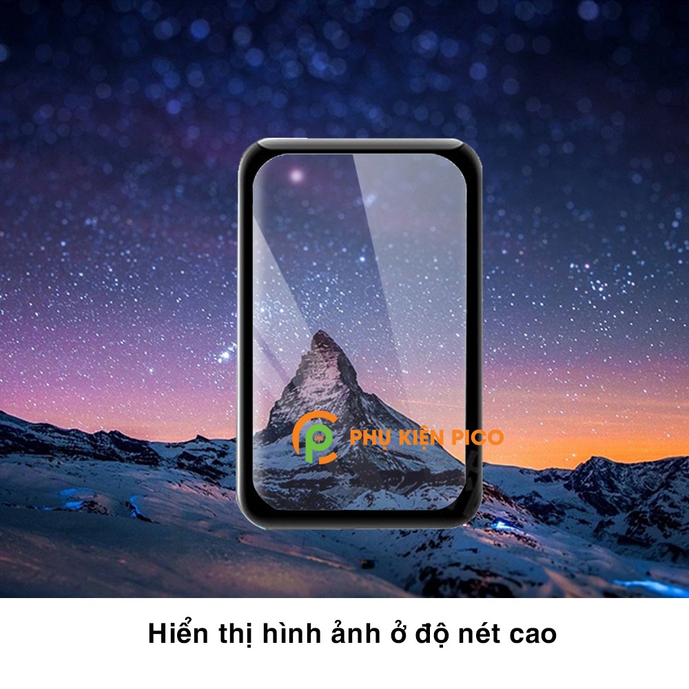 Cường lực dẻo Huawei Fit viền đen độ cứng 7H chống va đập, trầy xước - Dán màn hình đồng hồ Huawei Watch Fit