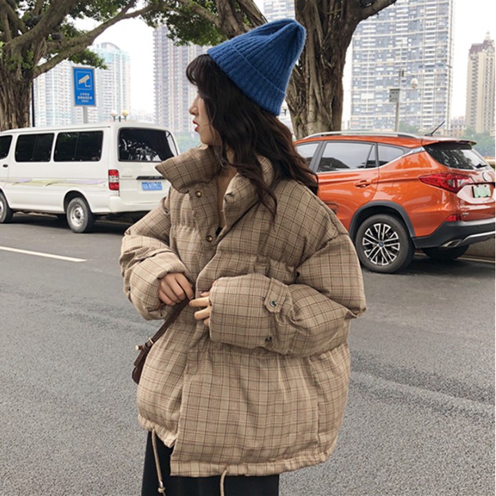 ÁO KHOÁC PHAO KẺ CARO BO CHUN