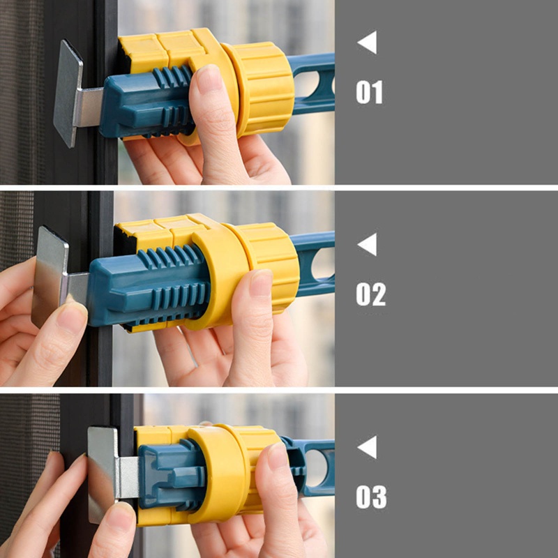 Thanh treo móc quần áo 8 Lỗ Bằng Nhựa Có Thể Thu Gọn Đa Năng Tiện Dụng