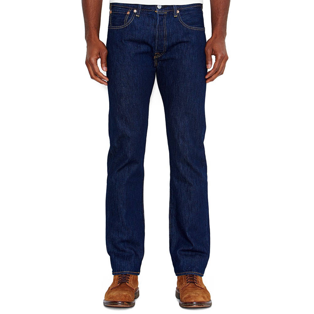 Quần jean nam trung niên co giãn ống suông bigsize đến 100kg