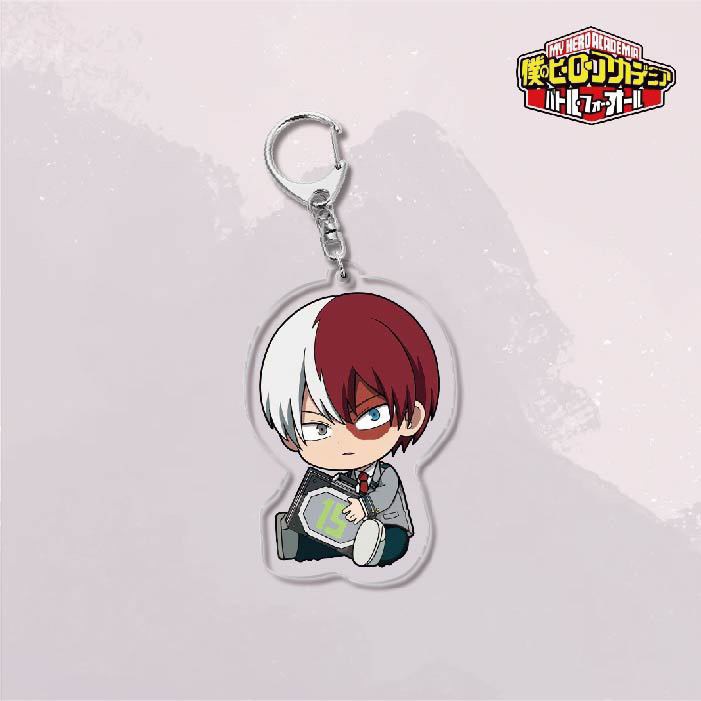 ( NGỒI ) Móc khóa BOKU NO HERO ACADEMIA Học Viện Anh Hùng anime chibi Mica trong acrylic trang trí