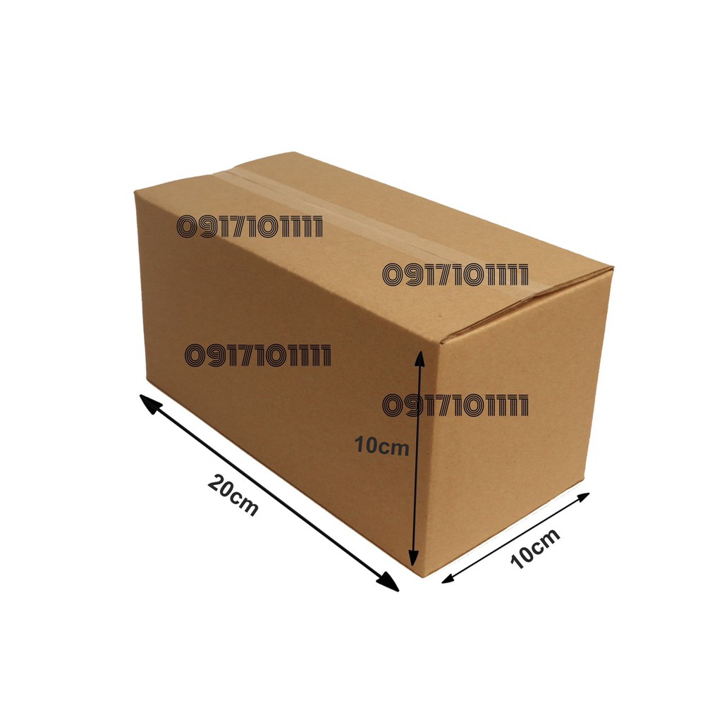 20x10x10 Hộp carton đóng gói hàng