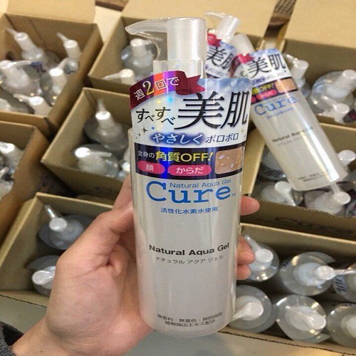 Tẩy Da Chết Cure Natural Aqua Gel Nội Địa Nhật Bản 250g (mẫu mới) | BigBuy360 - bigbuy360.vn