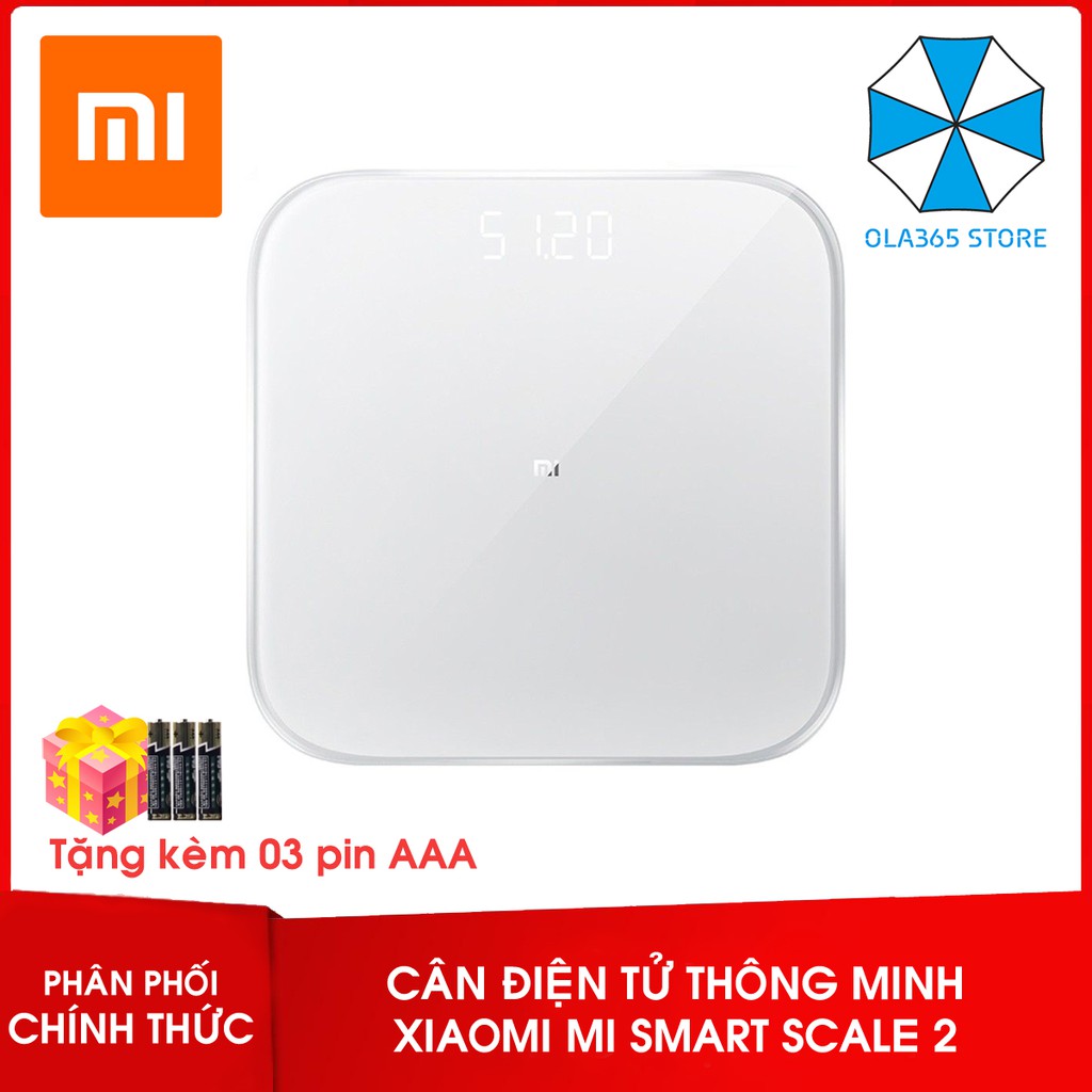Cân điện tử thông minh Xiaomi Mi Smart Scale 2 version 2019