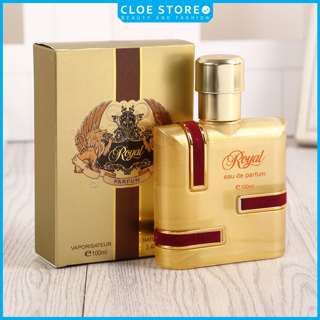 Nước hoa Royal 100ml hương thơm tươi mát hoa cỏ phương đông