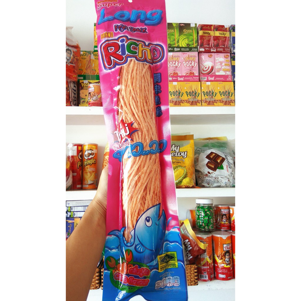 Snack Cá Sợi Super Long Richo Thái Lan