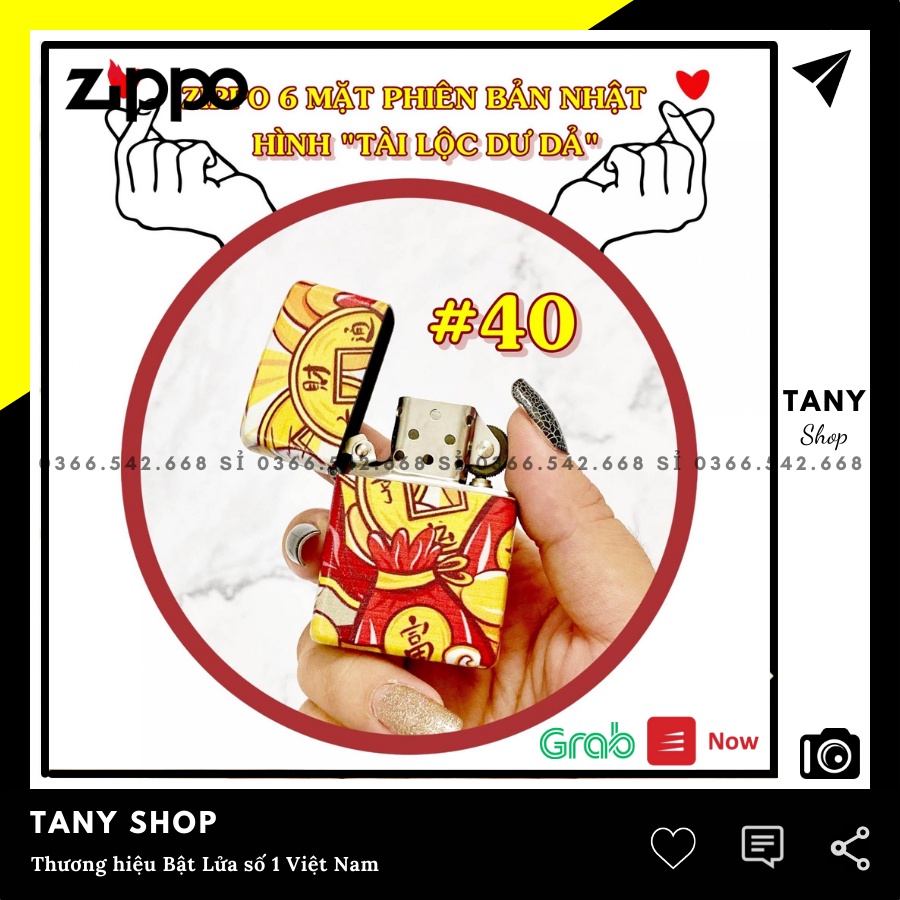 𝙃𝙤̣̂𝙥 𝙌𝙪𝙚̣𝙩 𝘽𝙖̣̂𝙩 𝙇𝙪̛̉𝙖 ZlPPO 6 mặt bản Nhật Hình Mèo May Mắn 'TÀI LỘC DƯ DẢ" - BATLUATANY H40